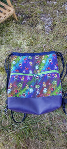 starter buddies v.2 Begonia drawstring backpack