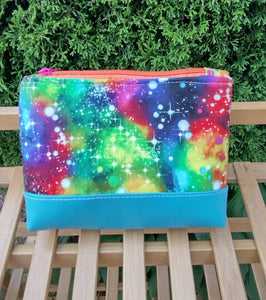 rainbow galaxy v. 2 boxy pouch
