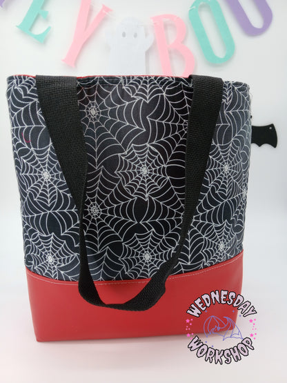 spiderwebs v. 1  large tote