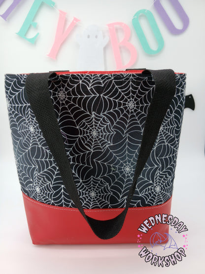 spiderwebs v. 1  large tote