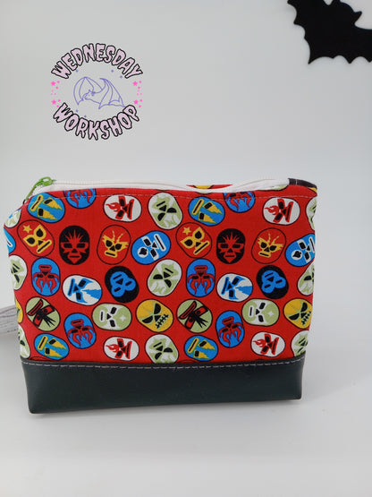 luchabeans v.2 boxy pouch