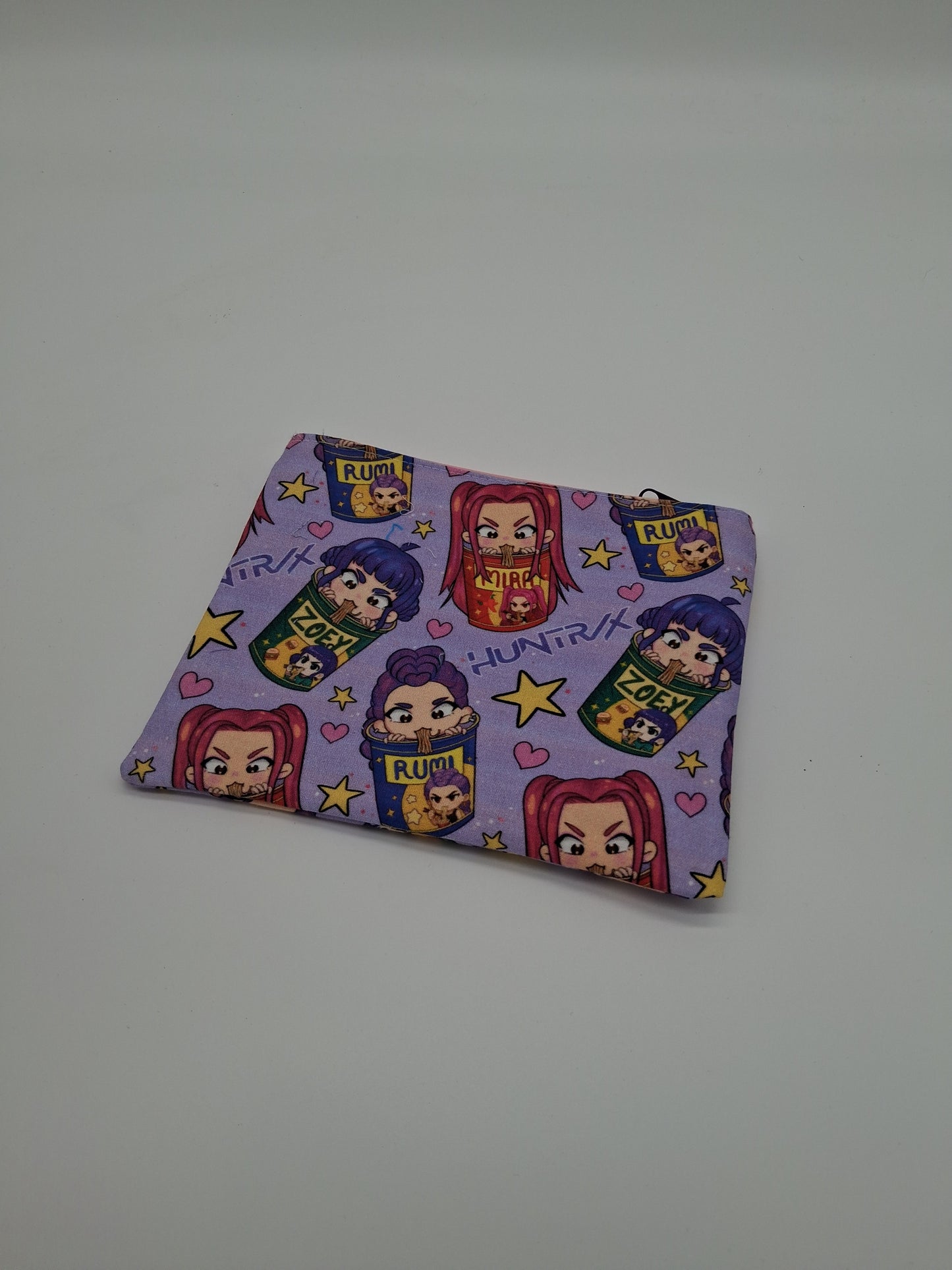 kpop ramen v. 3 flat zipper pouch