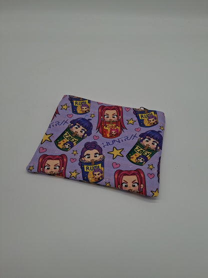 kpop ramen v. 3 flat zipper pouch