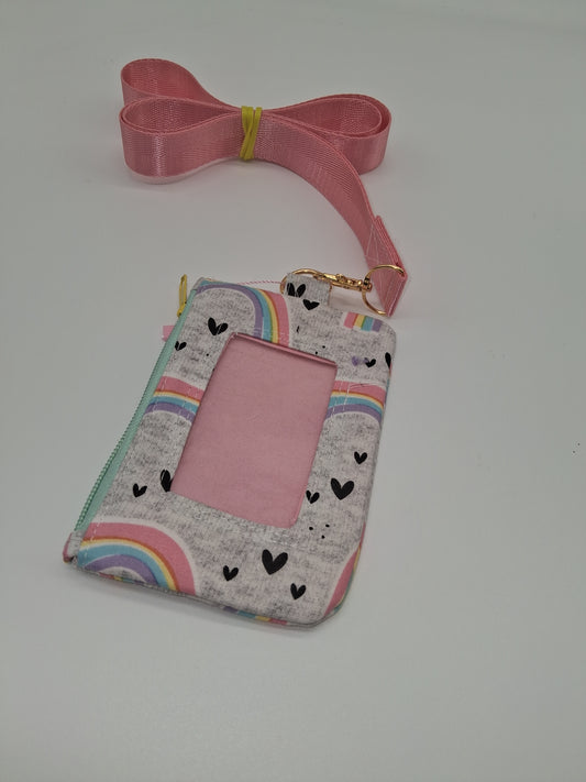 pastel rainbows v. 1 piper ID holder