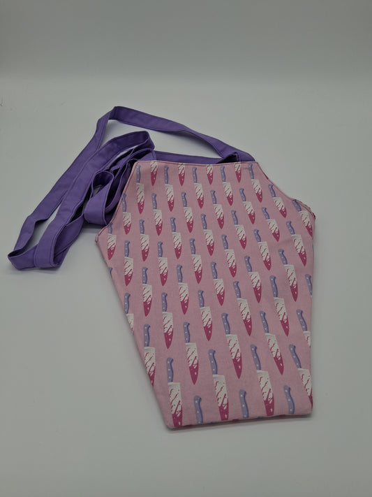 pastel knives v. 1 coffin tote