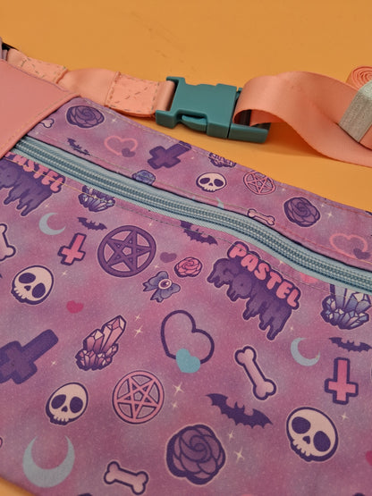pastel goth lav. v. 1 Dandelion fanny pack