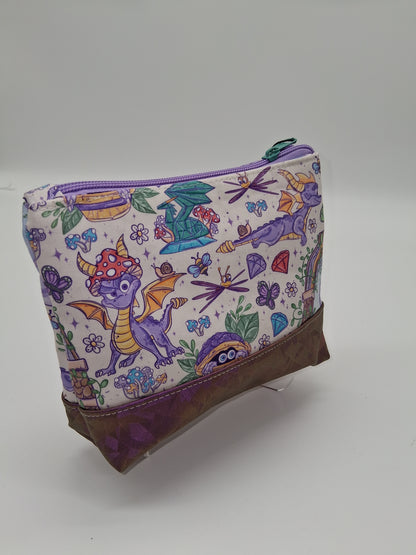 old-school purple v. 6 boxy pouch