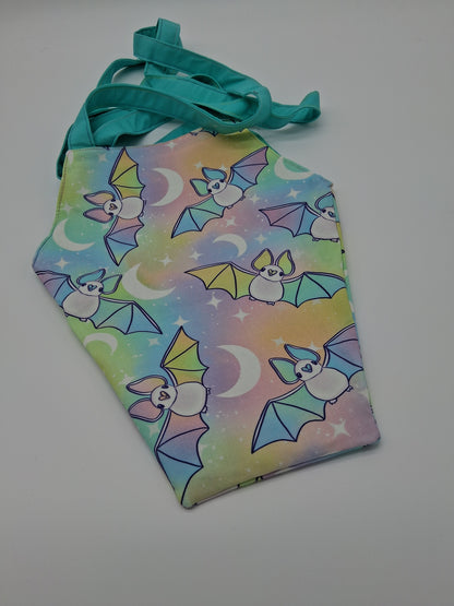 pastel bats v. 4 coffin tote