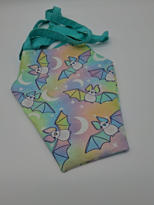 pastel bats v. 4 coffin tote