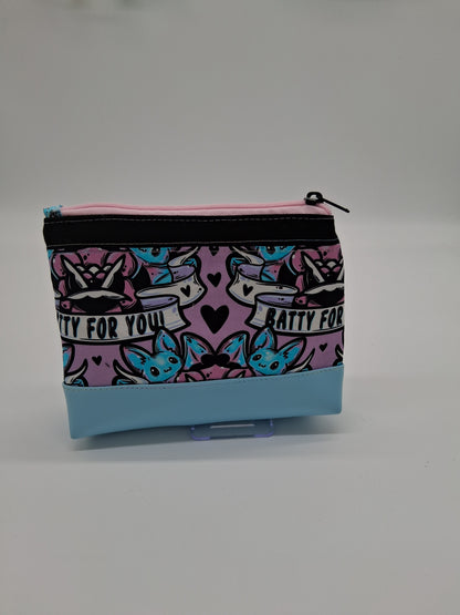 batty for you v. 5 boxy pouch