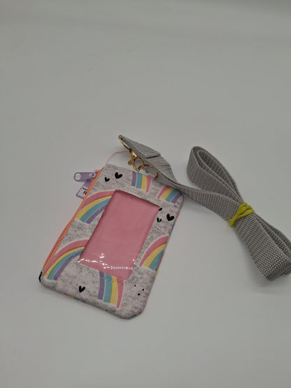 pastel rainbows v. 2 piper ID holder