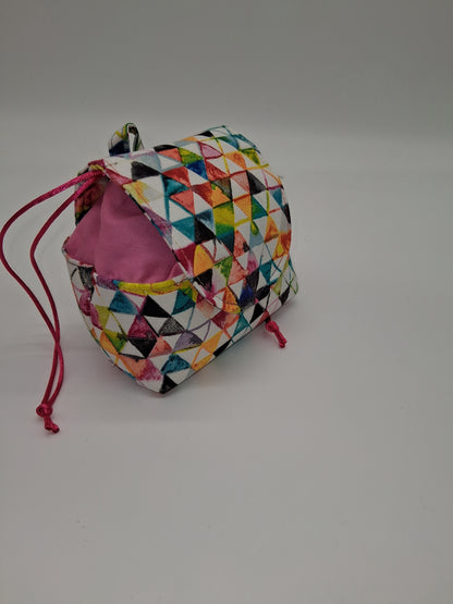 watercolor geometric v. 3 Pandora dicebag