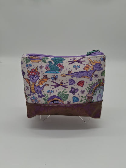 old-school purple v. 6 boxy pouch