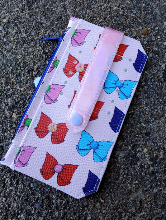 magical moon bows Periwinkle wallet