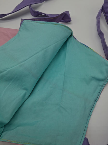 pastel rainbow slime v. 1 coffin tote