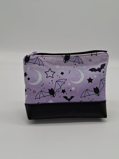 pastel sky bats v. 4 boxy pouch