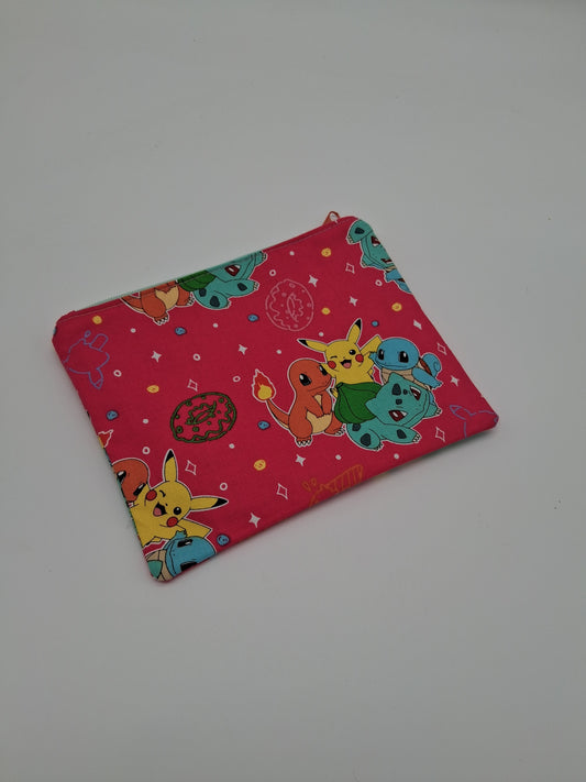 snacky starters v. 3 flat zipper pouch