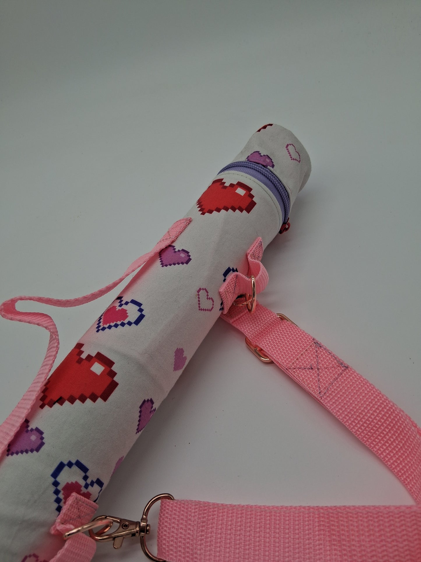 pixellated hearts v. 1 poster holster