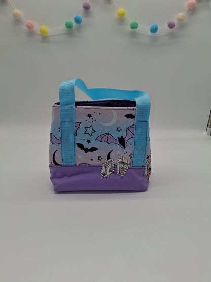 pastel sky bats v. 5 mini tote