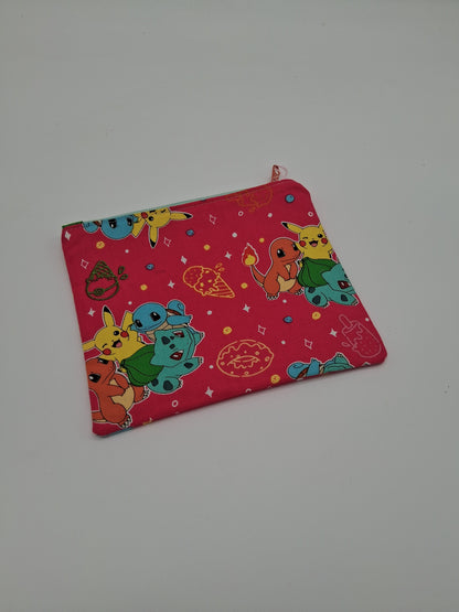 snacky starters v. 2 flat zipper pouch