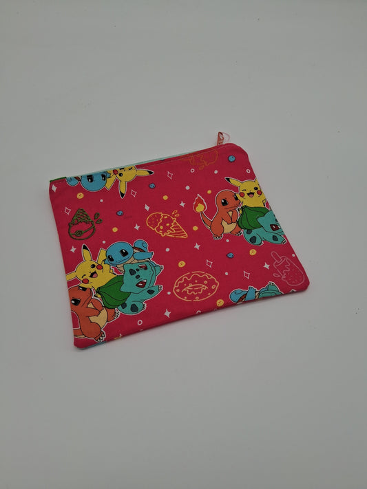 snacky starters v. 2 flat zipper pouch