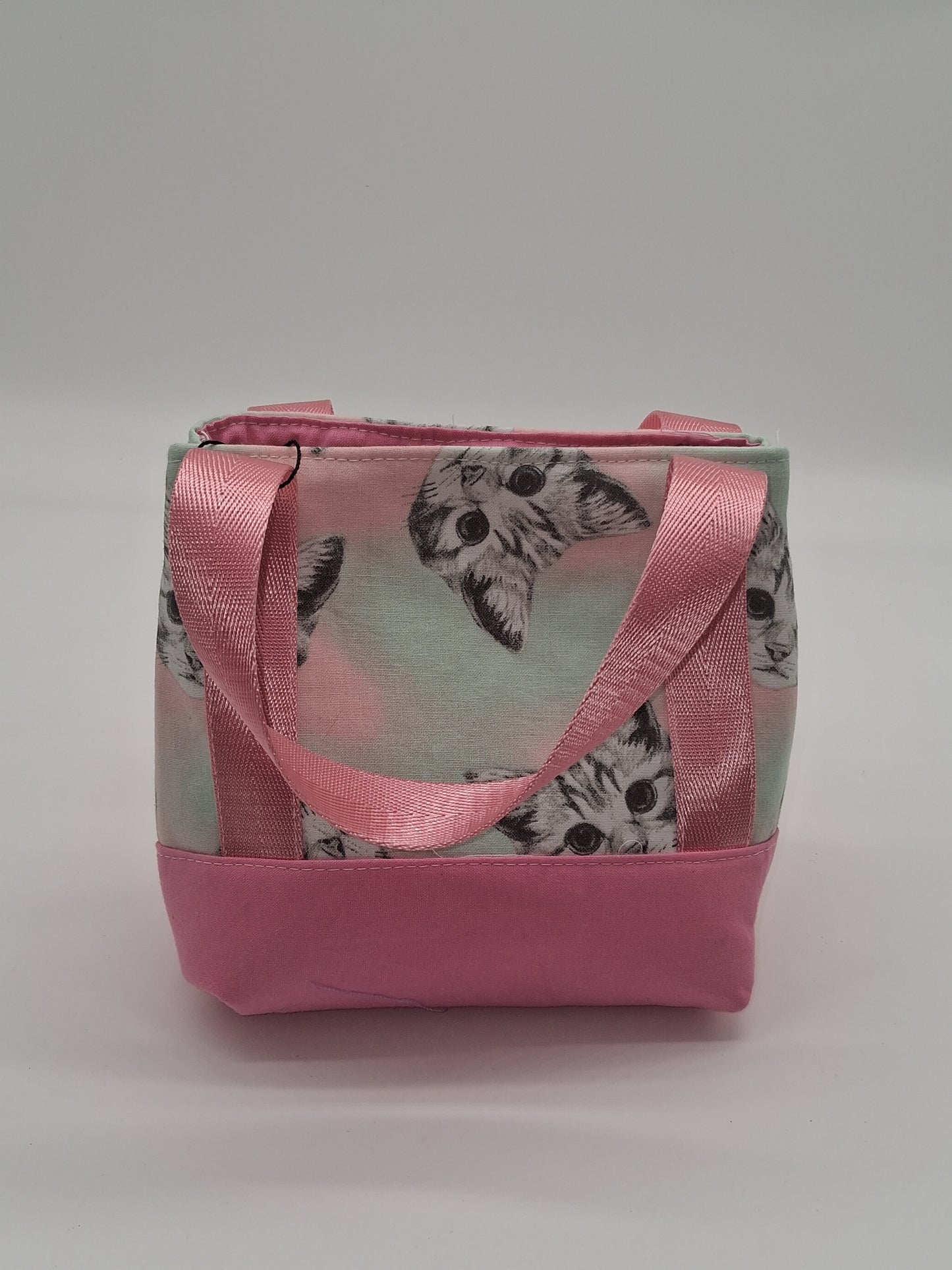 pastel kittens v. 4 mini tote