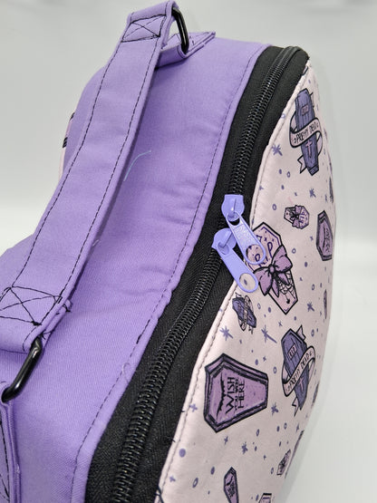 pretty coffin Pisces heart bag