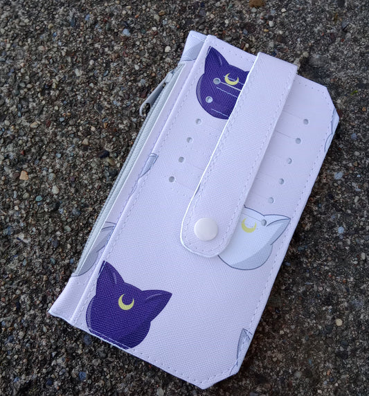 magical moon cats Periwinkle wallet