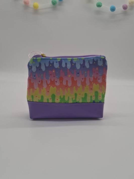 pastel rainbow slime v. 3 boxy pouch