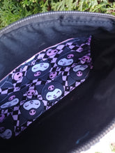 Load image into Gallery viewer, hello goth buddy Clematis wristlet