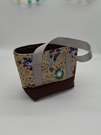 faerie boy tattoo v. 2 mini tote