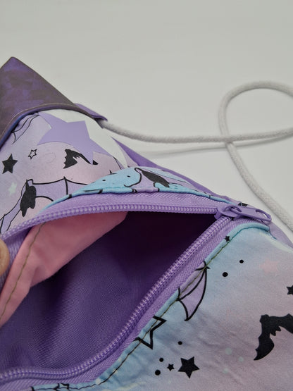 pastel bats v. 1 Begonia drawstring backpack