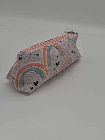 pastel rainbows v. 1 large pencil case