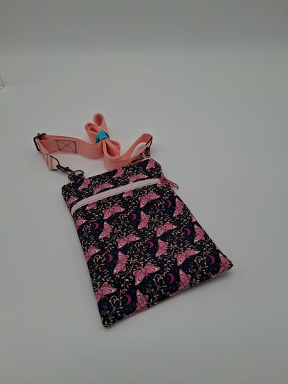 moon moth v. 1 Lobelia mini crossbody
