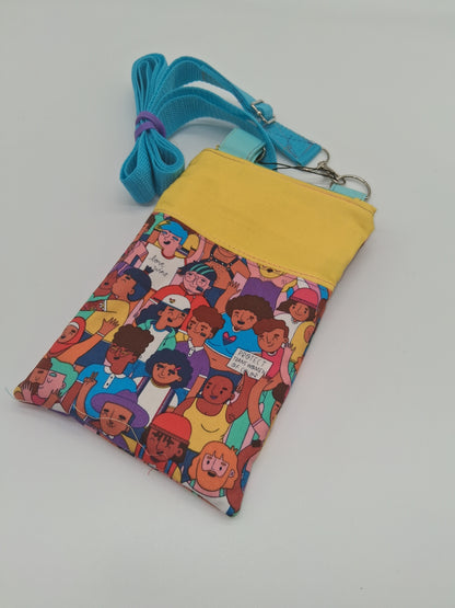 bold pride parade v. 1 lobelia mini crossbody
