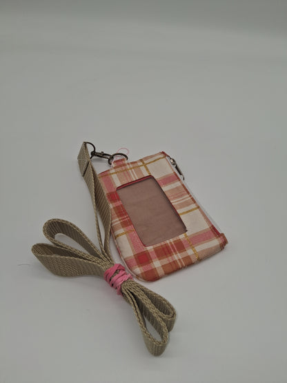ginger tartan v. 1 piper ID holder