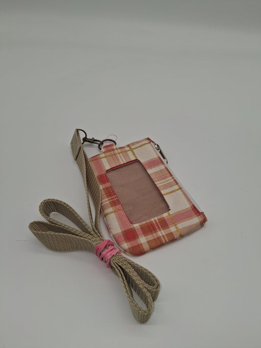 ginger tartan v. 1 piper ID holder