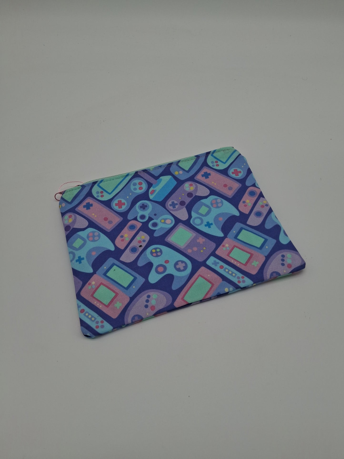 cute controllers v. 1 flat zipper pouch