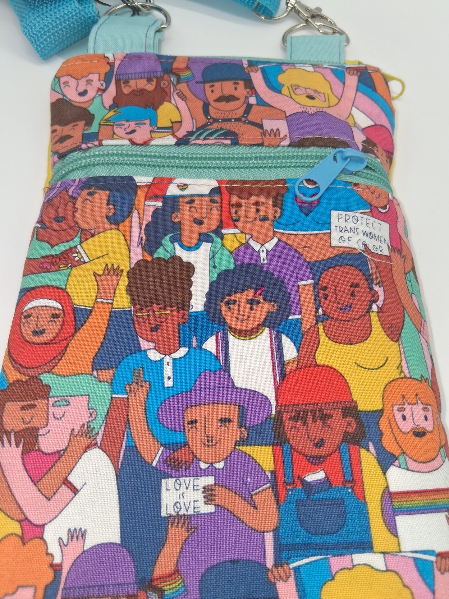 bold pride parade v. 1 lobelia mini crossbody