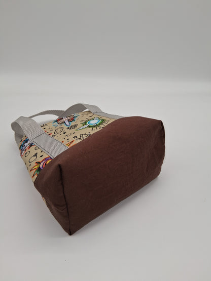 faerie boy tattoo v. 2 mini tote
