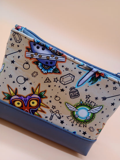 faerie boy tattoo v. 6 boxy pouch