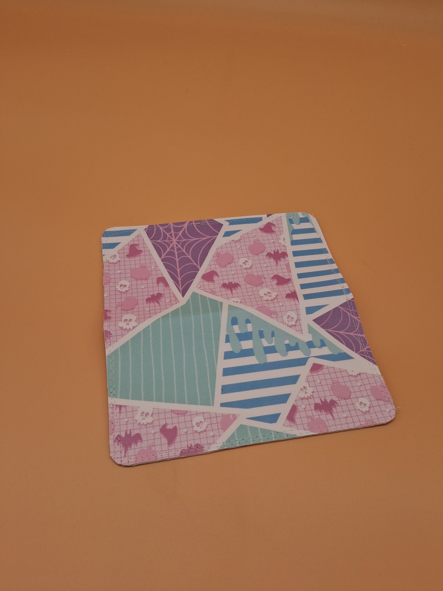 pastel spookiness checkbook cover
