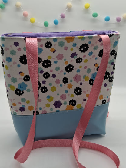 star candy dust bunnies v. 1 large zippered tote