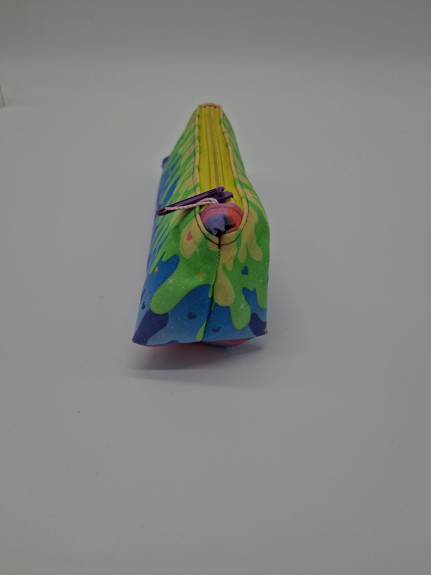 pastel rainbow slime v. 3 slim pencil case