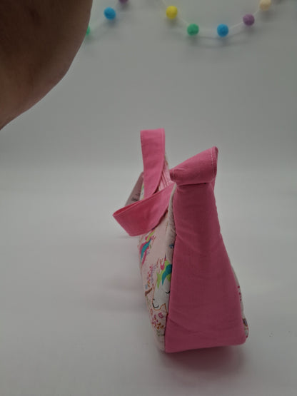 floral unicorns v. 1 baguette bag