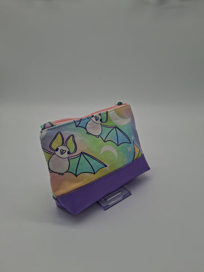 pastel bats v. 1 boxy pouch