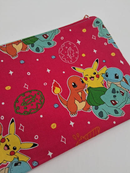 snacky starters v. 3 flat zipper pouch