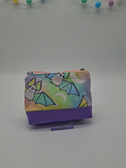 pastel bats v. 1 boxy pouch