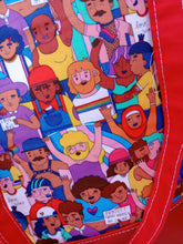 Load image into Gallery viewer, rainbow parade v. 3 large tote
