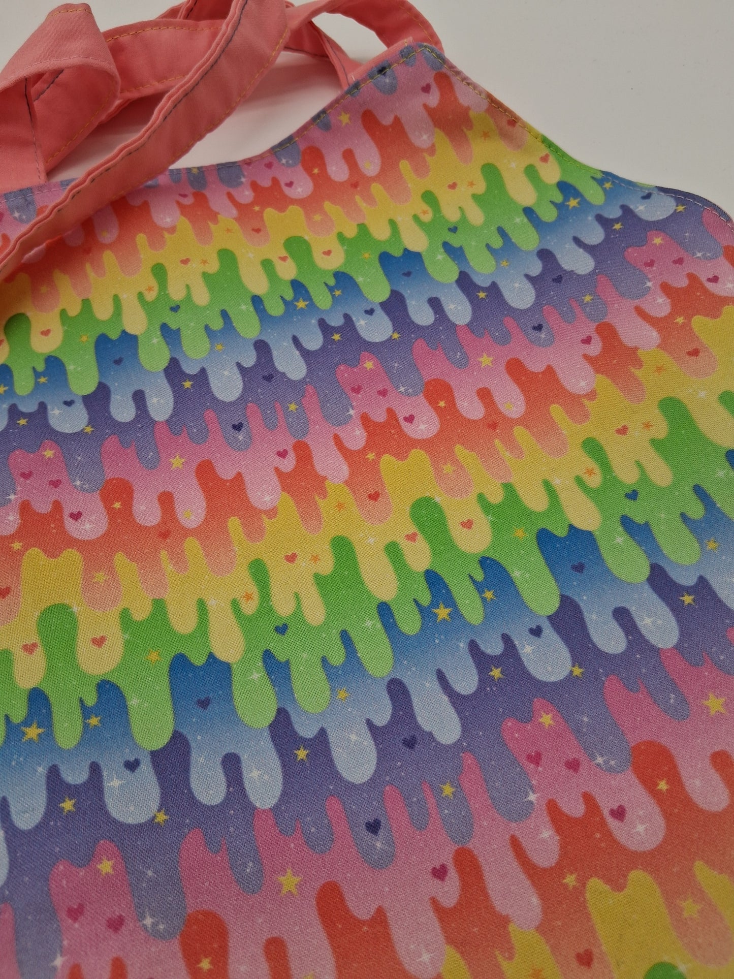 pastel rainbow slime v. 2 coffin tote